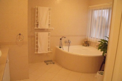Comfortable bathroom
