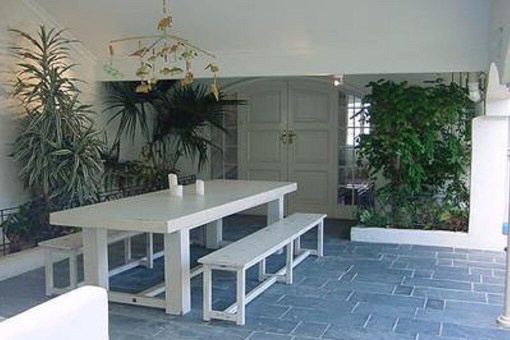 Covered terrace