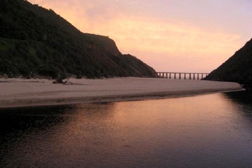 Landscape of Kaaimans River