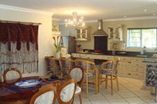 Dining area near the kitchen