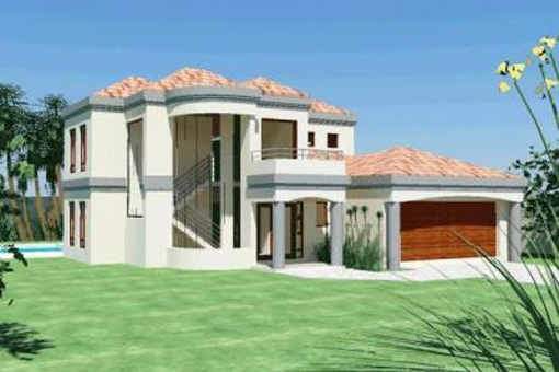 Nice plot of 800 m² with construction plan for house of 300 m² in Plattekloof